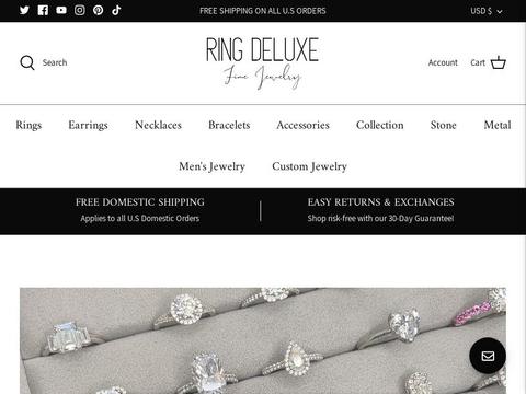 Ring Deluxe Coupons and Promo Code