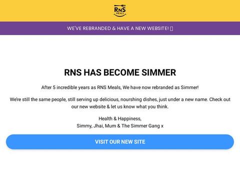 RNS Meals Coupons and Promo Code