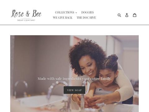 Rose & Bee Soap Company Coupons and Promo Code