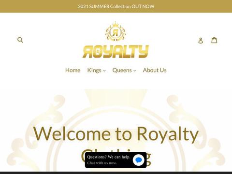 Royalty-Clothing.Co.Uk Coupons and Promo Code