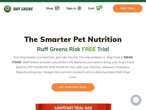 Ruff Greens Coupons and Promo Code
