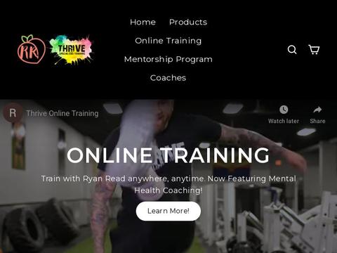 Ryan Read Thrive Coupons and Promo Code