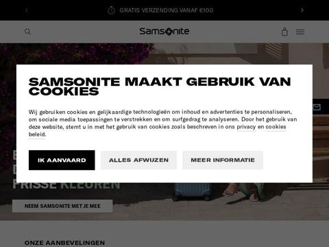 Samsonite NL Coupons and Promo Code