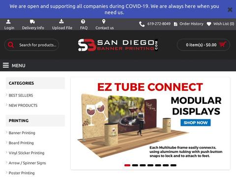 SanDiegoBannerPrinting.com Coupons and Promo Code