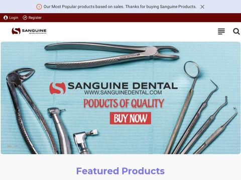 Sanguine Dental Coupons and Promo Code
