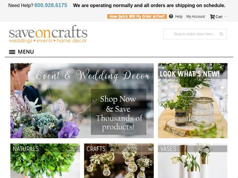 Save-On-Crafts.Com Coupons and Promo Code