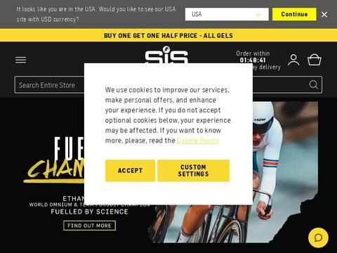 Science In Sport US Coupons and Promo Code