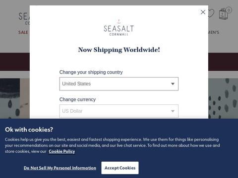 Seasalt Cornwall Coupons and Promo Code