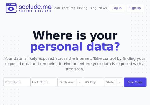 Seclude.me Coupons and Promo Code