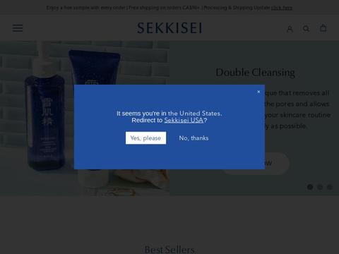 SEKKISEI CA Coupons and Promo Code