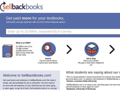 SellBackBooks.com Coupons and Promo Code