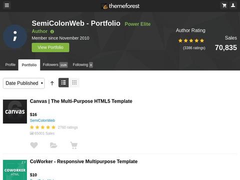 Semicolonweb.Com Coupons and Promo Code