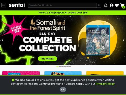 Sentaifilmworks.com Coupons and Promo Code