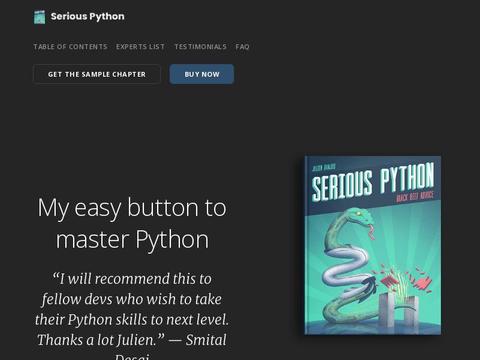 Serious-Python.Com Coupons and Promo Code