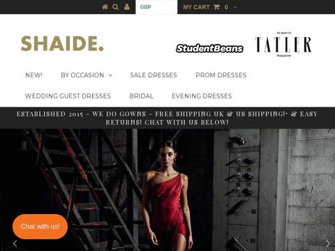 SHAIDE BOUTIQUE Coupons and Promo Code