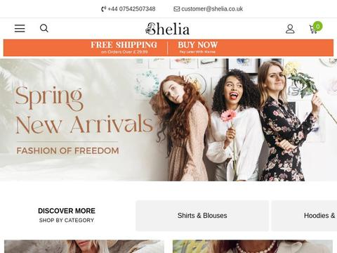 Shelia Coupons and Promo Code