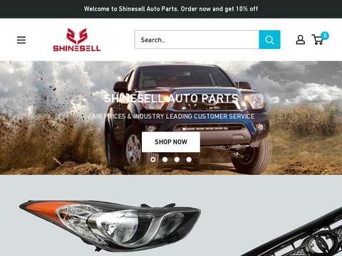 Shinesell Auto Parts Coupons and Promo Code