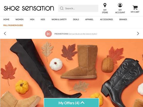 Shoe Sensation Coupons and Promo Code