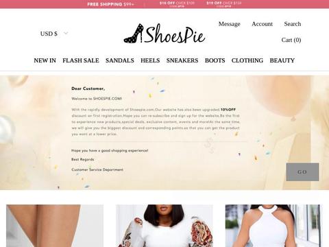 Shoespie Coupons and Promo Code
