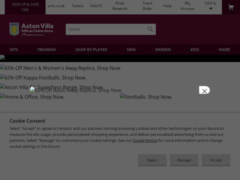Shop.Avfc.Co.Uk Coupons and Promo Code