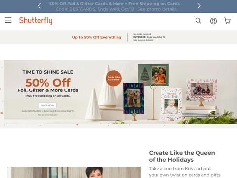Shutterfly US Coupons and Promo Code