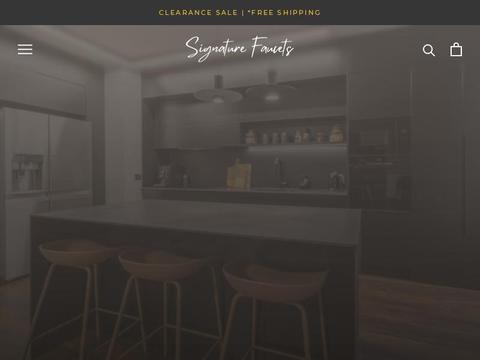 Signature Faucets Coupons and Promo Code