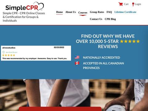 Simplecpr.com Coupons and Promo Code
