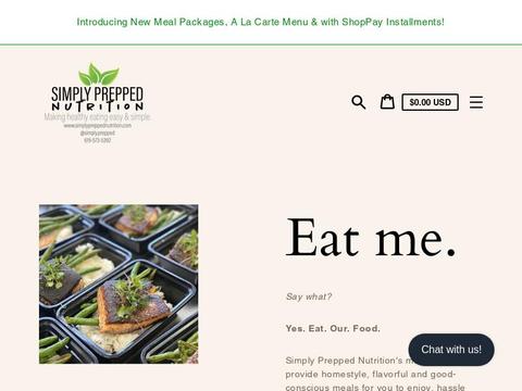 Simplypreppednutrition.Com Coupons and Promo Code