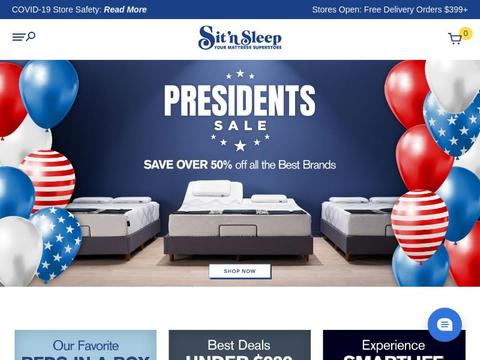 Sitnsleep.com Coupons and Promo Code