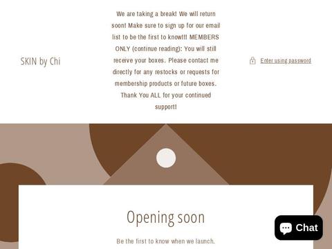SKIN by Chi Coupons and Promo Code