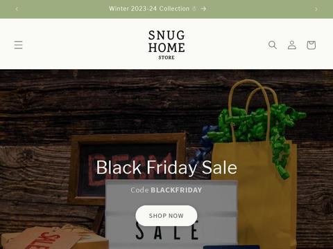 Snug Home Store Coupons and Promo Code