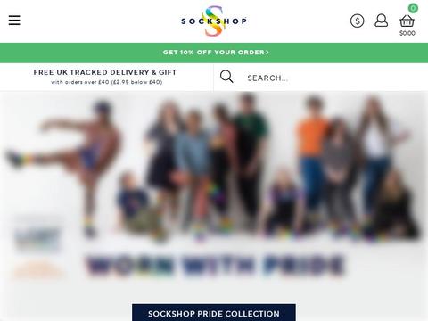 Sock Shop Coupons and Promo Code