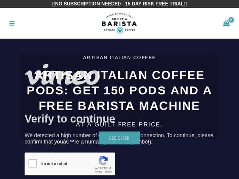 Son Of A Barista Coupons and Promo Code