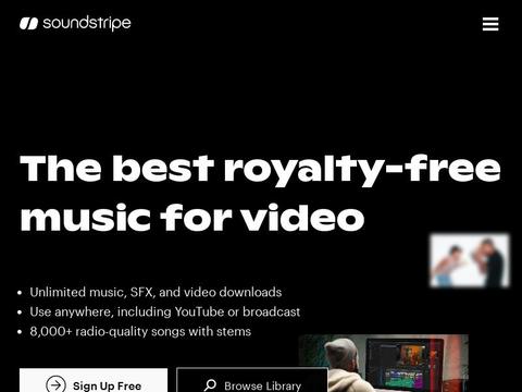 Soundstripe.Com Coupons and Promo Code