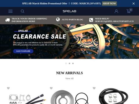 SPELAB Auto Parts Coupons and Promo Code