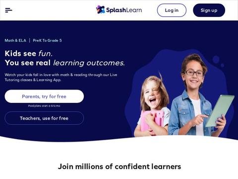 SplashLearn Coupons and Promo Code