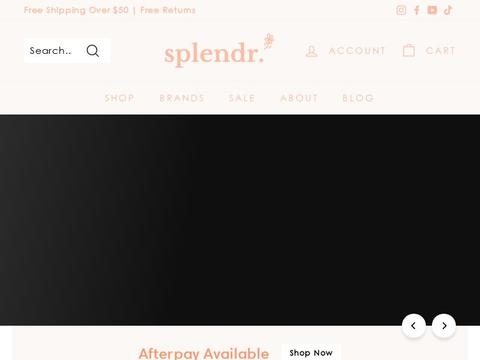 Splendr.Com.Au Coupons and Promo Code