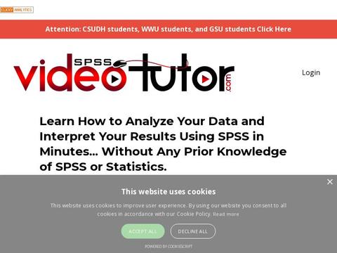 SPSS Video Tutor Coupons and Promo Code