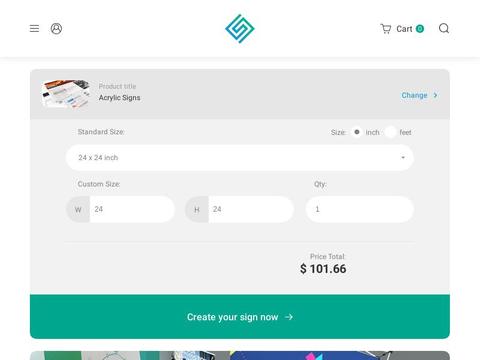 Squaresigns.Com Coupons and Promo Code