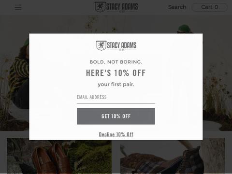 Stacy Adams Coupons and Promo Code
