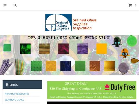 Stainedglassexpress.Com Coupons and Promo Code