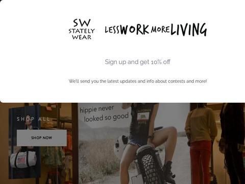 StatelyWear Coupons and Promo Code