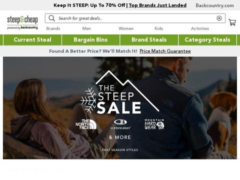 Steep & Cheap Coupons and Promo Code