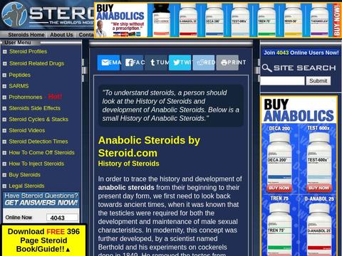 Steroid.com Coupons and Promo Code