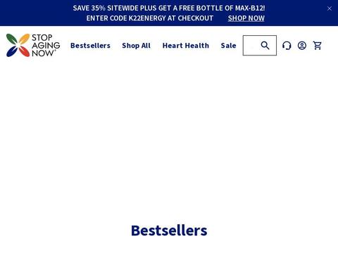 Stop Aging Now Coupons and Promo Code