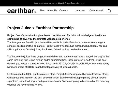 Sub-Zero Superfoods by Project Juice Coupons and Promo Code