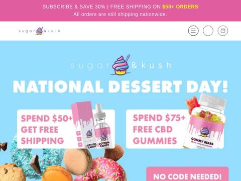 Sugar and Kush Coupons and Promo Code
