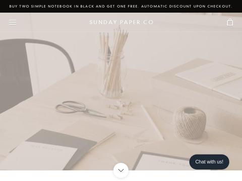 Sundaypaperco.Com Coupons and Promo Code