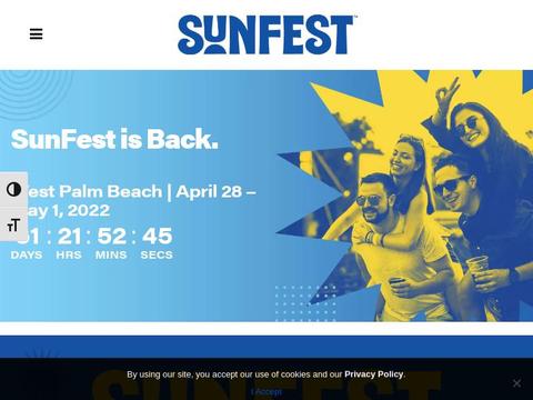 Sunfest.com Coupons and Promo Code
