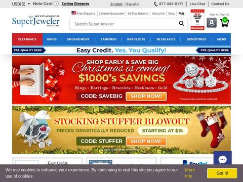 SuperJeweler Coupons and Promo Code